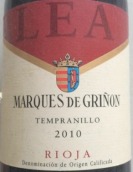格利諾侯爵紅葡萄酒(Marques de Grinon, Rioja DOCa, Spain)