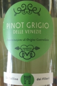 柯林尼德費(fèi)羅里酒莊灰皮諾白葡萄酒(Le Colline dei Filari Pinot Grigio delle Venezie IGT, Italy)