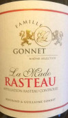 戈内尔酒庄拉玛多干红葡萄酒(Gonnet La Mado, Rasteau, France)