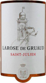 金玫瑰城堡拉羅斯紅葡萄酒(Larose de Gruaud, Saint-Julien, France)