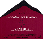 詩利亞旺圖干紅葡萄酒(Domaine des 3 Cellier Ventoux, Rhone Valley, France)