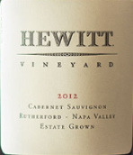 翰威特酒莊赤霞珠紅葡萄酒(Hewitt Vineyard Cabernet Sauvignon, Napa Valley, USA)