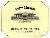 Sepp Moser Breiter Rain Gruner Veltliner, Kremstal, Austria