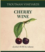 特勞曼櫻桃干紅葡萄酒(Troutman Cherry, Wayne County, Ohio)