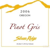 森林山脊灰皮諾干白葡萄酒(Silvan Ridge Pinot Gris, Oregon, USA)