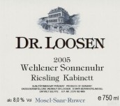 露森溫勒內(nèi)日晷園雷司令珍藏白葡萄酒(Dr. Loosen Wehlener Sonnenuhr Riesling Kabinett, Mosel, Germany)