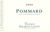 魯道夫酒莊（玻瑪村）紅葡萄酒(Domaine Rodolphe Demougeot Pommard, Cote de Beaune, France)