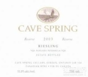 Cave Spring Reserve Riesling, Niagara Peninsula, Canada