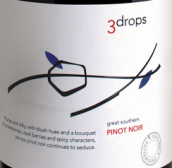 3滴水黑皮諾干紅葡萄酒(3drops Pinot Noir, Great Southern, Australia)