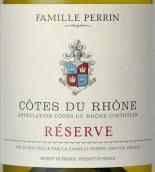 佩蘭家族酒莊珍藏白葡萄酒(Famille Perrin Reserve Blanc, Cotes du Rhone, France)
