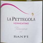 班菲酒莊拉佩特戈拉維蒙蒂諾白葡萄酒(Castello Banfi La Pettegola Vermentino Toscana IGT, Tuscany, Italy)