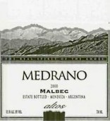 Filus Altos Medrano Malbec, Mendoza, Argentina