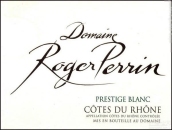 羅杰佩林酒莊名望白葡萄酒(Domaine Roger Perrin Prestige Blanc, Cotes du Rhone, France)