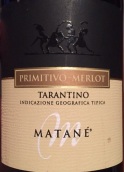 Matane Primitivo Merlot