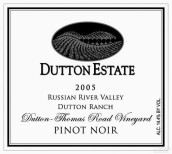 達(dá)頓托馬斯黑皮諾干紅葡萄酒(Dutton Estate Thomas Road Pinot Noir, Russian River Valley, USA)