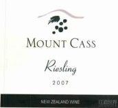 Alpine Pacific Wines Mount Cass Riesling, Waipara, New Zealand