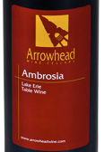 慈菇安布羅西亞半干型紅葡萄酒(Arrowhead Wine Cellars Ambrosia Wine, USA)