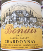 博奈亞基馬河谷霞多麗干白葡萄酒(Bonair Winery Yakima Valley Chardonnay, Washington, USA)