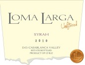 長(zhǎng)丘西拉干紅葡萄酒(Loma Larga Syrah, Casablanca Valley, Chile)