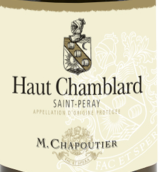 莎普蒂爾酒莊上尚布拉德白葡萄酒(M Chapoutier Haut Chamblard, Saint-Peray, France)