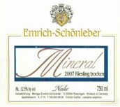 Weingut Emrich-Schonleber Riesling Trocken 'Mineral', Nahe, Germany