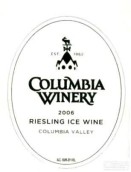 哥倫比亞酒莊雷司令冰白葡萄酒(Columbia Winery Riesling  Ice Wine, Columbia Valley, USA)