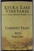 庫克湖品麗珠干紅葡萄酒(Keuka Lake Vineyards Cabernet Franc, Finger Lakes, USA)