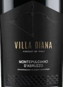 托若酒莊戴安娜園蒙特布查諾紅葡萄酒(Cantina Tollo Villa Diana Montepulciano d'Abruzzo, Abruzzo, Italy)