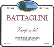 巴塔利尼莊主珍藏仙粉黛干紅葡萄酒(Battaglini Proprietor's Reserve Zinfandel, Russian River Valley, USA)