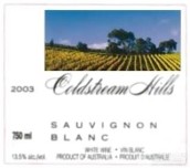 冷溪山長相思干白葡萄酒(Coldstream Hills Sauvignon Blanc, Yarra Valley, Australia)