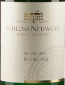 威爾城堡當(dāng)?shù)丶~維爾雷司令白葡萄酒(Weingut Schloss Neuweier Ortsweine Neuweierer Riesling, Baden, Germany)