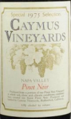 佳慕酒庄特选黑皮诺干红葡萄酒(Caymus Vineyards Special Selection Pinot Noir, Napa Valley, USA)