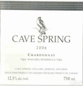 穴泉酒窖霞多麗白葡萄酒(Cave Spring Chardonnay, Niagara Peninsula, Canada)