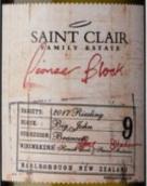 圣克萊爾先鋒9號大約翰雷司令白葡萄酒(Saint Clair Pioneer Block 9 Big John Riesling, Marlborough, New Zealand)