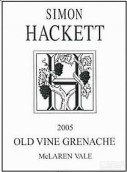 Simon Hackett Old Vine Grenache, McLaren Vale, Australia