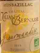 克里安柏納斯白葡萄酒(Chateau Kalian Bernasse Gourmandise, Monbazillac, France)