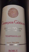 康伯格丹魄干紅葡萄酒(Campos Goticos Roble Tempranillo, Ribera del Duero, Spain)