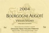 露丹-費朗老藤阿里高特干白葡萄酒(Domaine Henri Naudin-Ferrand Aligote Blanc Vieilles Vignes, Cote de Nuits, France)