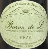 德拉杜塞特男爵干白葡萄酒(De Ladoucette Baron de L, Pouilly-Fume, France)