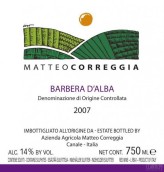 馬泰奧·克雷吉亞酒莊巴貝拉紅葡萄酒(Matteo Correggia Barbera d'Alba, Piedmont, Italy)