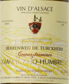 鴻布列什酒莊圖克汗-埃連維園瓊瑤漿白葡萄酒(Domaine Zind-Humbrecht Gewurztraminer Herrenweg de Turckheim, Alsace, France)