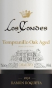 洛康德酒莊橡木桶陳釀丹魄干紅葡萄酒(Bodegas Roqueta Los Condes Tempranillo Oak Aged, Catalunya, Spain)