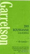 Garretson Rousanne, Paso Robles, USA