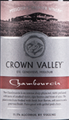 冠谷酒莊香寶馨干紅葡萄酒(Crown Valley Winery Chambourcin, Missouri, USA)