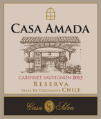 阿瑪達(dá)酒莊珍藏赤霞珠干紅葡萄酒(Casa Amada Reserva Cabernet Sauvignon, Colchagua Valley, Chile)