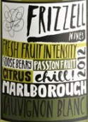 弗里塞爾長相思干白葡萄酒(Frizzell Sauvignon Blanc, Marlborough, New Zealand)