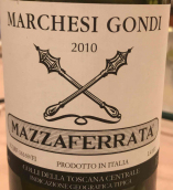 貢迪酒莊瑪莎菲拉塔紅葡萄酒(Marchesi Gondi Mazzaferrata Rosso Colli della Toscana Centrale IGT, Tuscany, Italy)