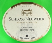 威爾城堡一級城堡山雷司令干白葡萄酒(Weingut Schloss Neuweier Erste Lage Schlossberg Riesling Trocken, Baden, Germany)