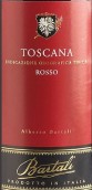 巴塔里阿贝多托斯卡纳干红葡萄酒(Vinicola Bartali Alberto Bartali Rosso Toscana IGT, Tuscany, Italy)