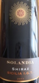 索蘭蒂亞設(shè)拉子紅葡萄酒(Solandia Shiraz Sicilia IGT, Sicily, Italy)